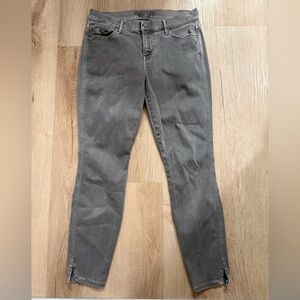 MOTHER The Looker Skinny Jeans Graphite Gray Size 29